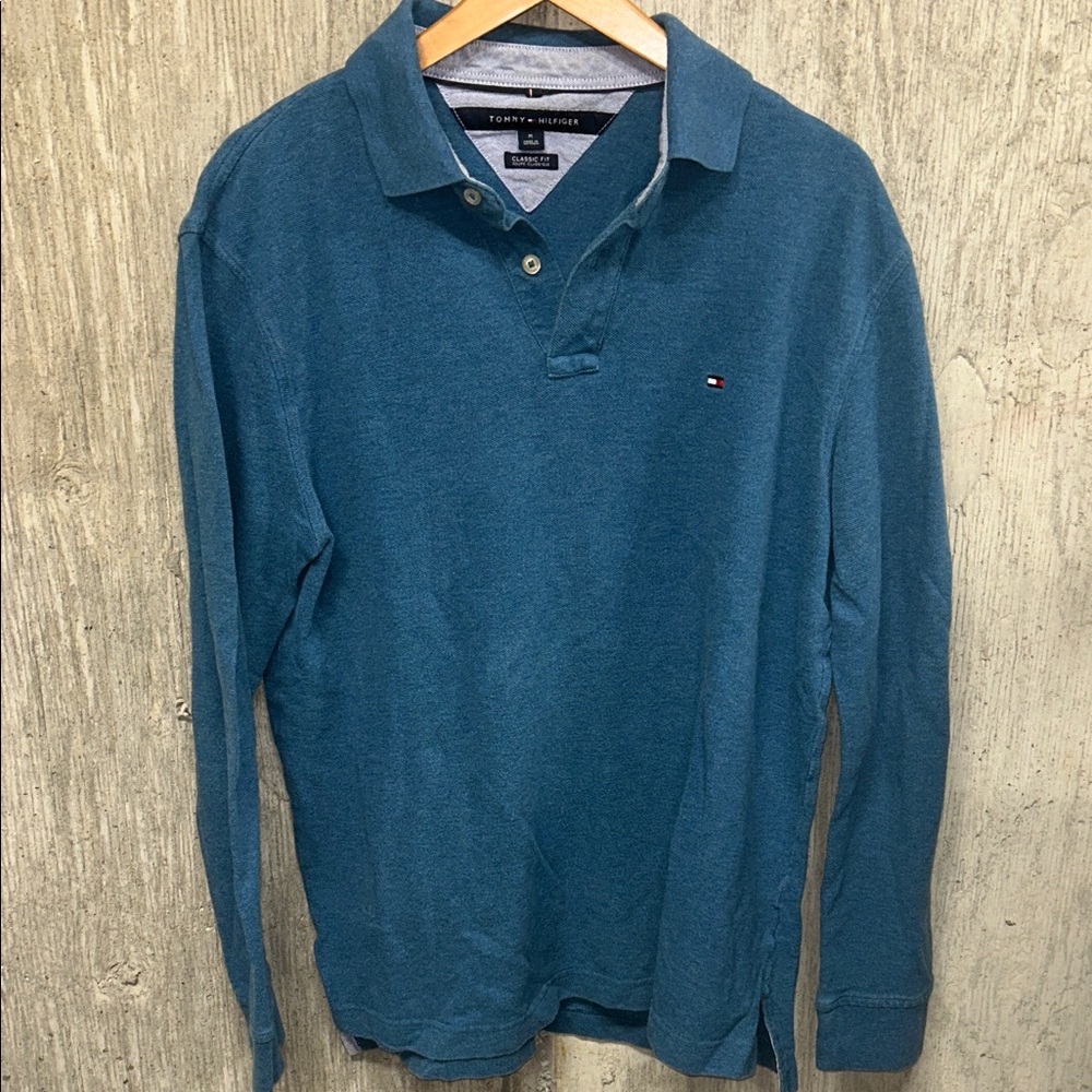 Tommy Hilfiger Men's‎ Teel Long Sleeve Polo Medium